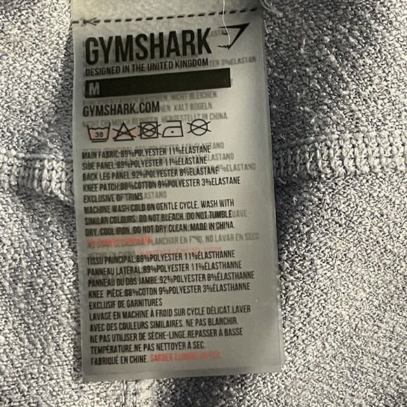 Gymshark True Texture Legging Active Athleasure‎ Womens M - Picture 7 of 12